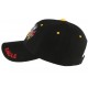 Casquette baseball Noire Aigle CASQUETTES Nyls Création