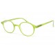 Lunette loupe ronde vert transparent Flex Lunettes Loupes New Time