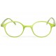 Lunette loupe ronde vert transparent Flex Lunettes Loupes New Time