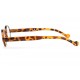 Lunettes lecture rondes marron ecailles Aida Lunettes Loupes New Time