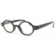 Lunette de lecture retro noir Dok Lunettes Loupes New Time