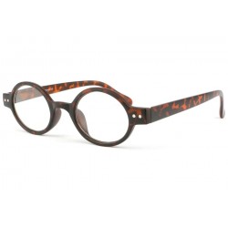 Lunette de lecture retro marron ecaille Dok Lunettes Loupes New Time