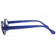 Lunette de lecture retro bleu Dok Lunettes Loupes New Time