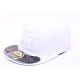 Casquette Snapback NY Blanche dessous visière noir ANCIENNES COLLECTIONS divers