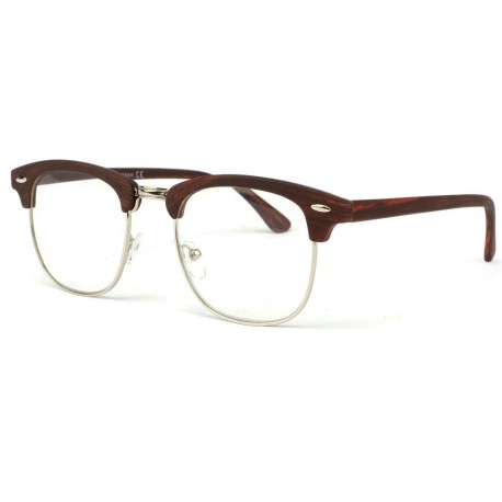 Lunette loupe retro bois marron acajou Gatsby Lunettes Loupes New Time