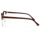 Lunette loupe retro bois marron acajou Gatsby Lunettes Loupes New Time