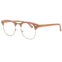 Lunette loupe retro bois marron clair Gatsby Lunettes Loupes New Time