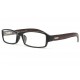 Lunettes de lecture cuir marron Neyl Lunettes Loupes Proloupe