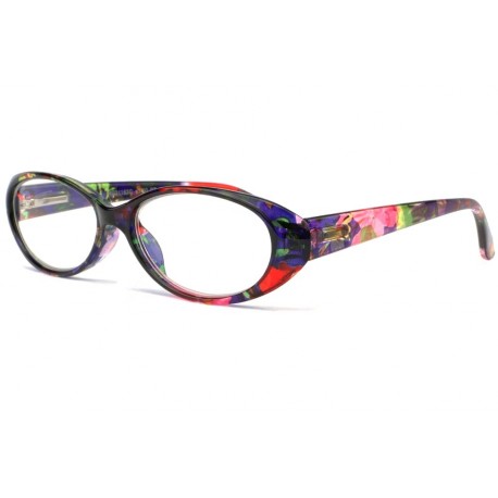 Lunette lecture femme violette Rosy Lunettes Loupes Proloupe