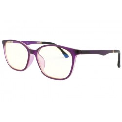 Lunette anti lumiere bleu monture Violette Luxe Lunette anti Lumière Bleu ROSALBA