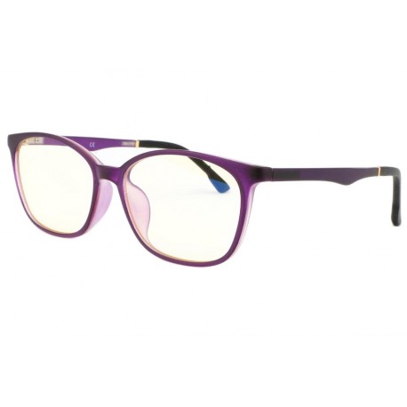 Lunette anti lumiere bleu monture Violette Luxe Lunette anti Lumière Bleu ROSALBA