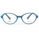 Monture lunette enfant ronde bleue Mylo 5 a 7 ans Monture Lunette Enfant ROSALBA