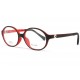 Monture lunette enfant rouge et noir 7 à 12 ans Kick ANCIENNES COLLECTIONS divers