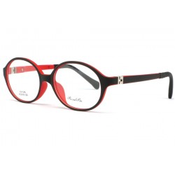 Monture lunette enfant rouge et noir 7 à 12 ans Kick ANCIENNES COLLECTIONS divers