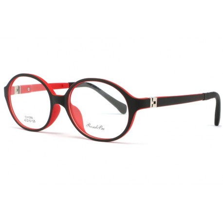 Monture lunette enfant rouge et noir 7 à 12 ans Kick ANCIENNES COLLECTIONS divers