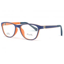 Monture lunette enfant bleu et orange 7 à 12 ans Smile Monture Lunette Enfant ROSALBA