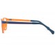 Monture lunette enfant bleu et orange 7 à 12 ans Smile Monture Lunette Enfant ROSALBA