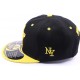 Snapback NY noir visère jaune ANCIENNES COLLECTIONS divers