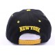 Snapback NY noir visère jaune ANCIENNES COLLECTIONS divers