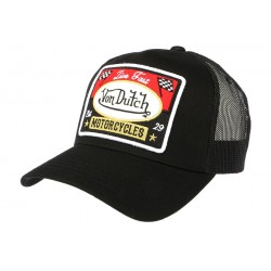 Casquette Von Dutch Noir et rouge Blacky CASQUETTES VON DUTCH