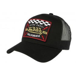 Casquette Trucker Von Dutch Noir Blacky CASQUETTES VON DUTCH