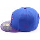 Snapback NY violette visère bleu ANCIENNES COLLECTIONS divers