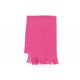 Echarpe Fuschia polar avec franges ANCIENNES COLLECTIONS divers