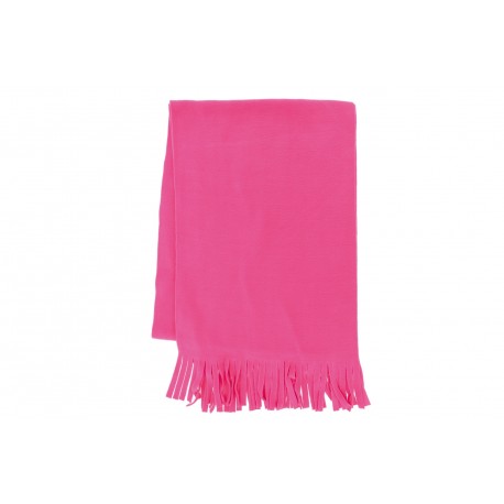 Echarpe Fuschia polar avec franges ANCIENNES COLLECTIONS divers