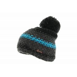 Bonnet pompon Noir Justin ANCIENNES COLLECTIONS divers