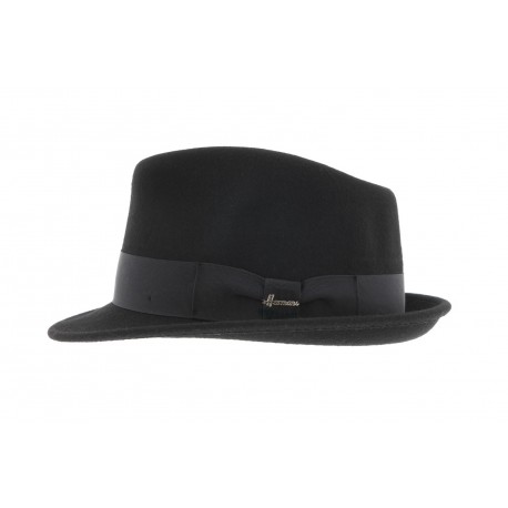 Chapeau Trilby Noir Don Bosco ANCIENNES COLLECTIONS divers