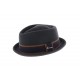 Chapeau Pork Pie Gris Don Cash Herman ANCIENNES COLLECTIONS divers