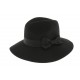 Chapeau feutre Noir Mac Garbo ANCIENNES COLLECTIONS divers