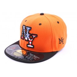 Snapback NY Orange visière Noire ANCIENNES COLLECTIONS divers