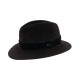 Chapeau Feutre Noir Macwinston Herman ANCIENNES COLLECTIONS divers