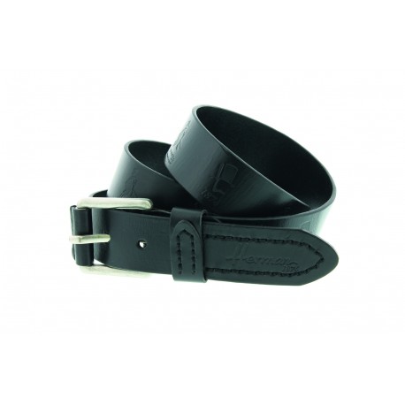 Ceinture Homme Noire Curb Herman ANCIENNES COLLECTIONS divers