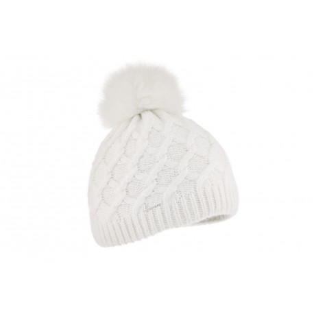 Bonnet Pompon Louise Blanc ANCIENNES COLLECTIONS divers