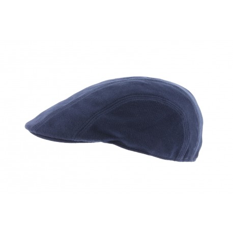 Casquette plate bleue piquée Marly Herman ANCIENNES COLLECTIONS divers