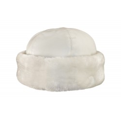 Toque femme fourrure blanche Herman ANCIENNES COLLECTIONS divers