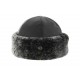 Toque femme fourrure noire Herman ANCIENNES COLLECTIONS divers