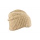 Bonnet Long femme Beige Bari Herman ANCIENNES COLLECTIONS divers