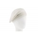 Béret Femme blanc Louise Herman ANCIENNES COLLECTIONS divers