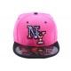 Casquette snapback NY Rose visère Noir ANCIENNES COLLECTIONS divers