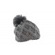 Bonnet pompon enfant Gris Lutin Herman ANCIENNES COLLECTIONS divers