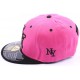 Casquette snapback NY Rose visère Noir ANCIENNES COLLECTIONS divers