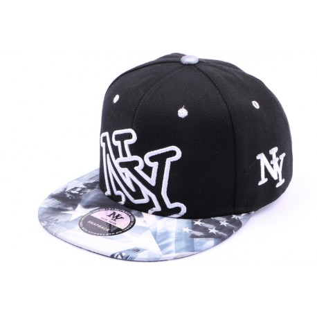 Snapback NY Noire et Grise ANCIENNES COLLECTIONS divers