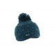 Bonnet fille bleu laine strass Herman ANCIENNES COLLECTIONS divers