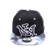 Snapback NY Noire et Grise ANCIENNES COLLECTIONS divers