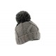 Bonnet pompon gris enfant Mutin Herman ANCIENNES COLLECTIONS divers