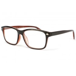 Lunette loupe rectangle marron Lyma Lunettes Loupes Proloupe