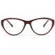 Lunette lecture femme marron ovale Cindy Lunettes Loupes Proloupe